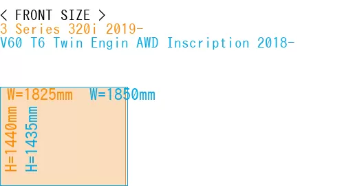 #3 Series 320i 2019- + V60 T6 Twin Engin AWD Inscription 2018-